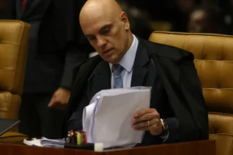 O ministro Alexandre de Moraes, do Supremo Tribunal Federal (STF),