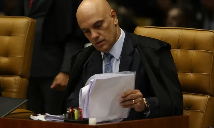 O ministro Alexandre de Moraes, do Supremo Tribunal Federal (STF),