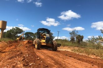 obras na ponte alta do Gama